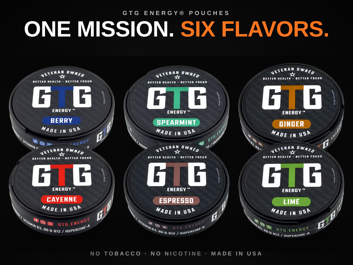 GTG Energy® Pouches cans