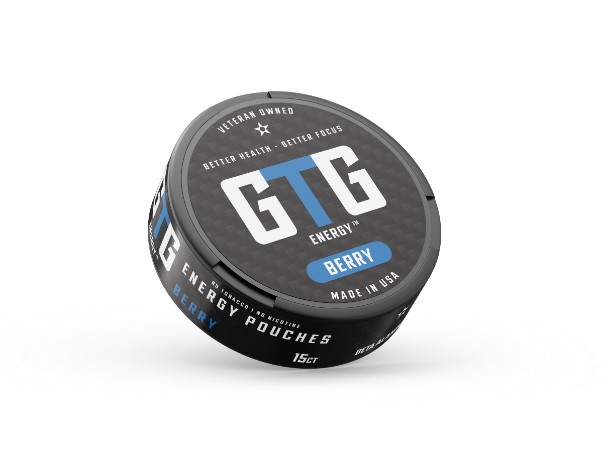 GTG Energy™ Pouches - Berry (Single Can)
