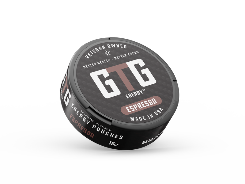 GTG Energy® Pouches - Espresso (Single Can)