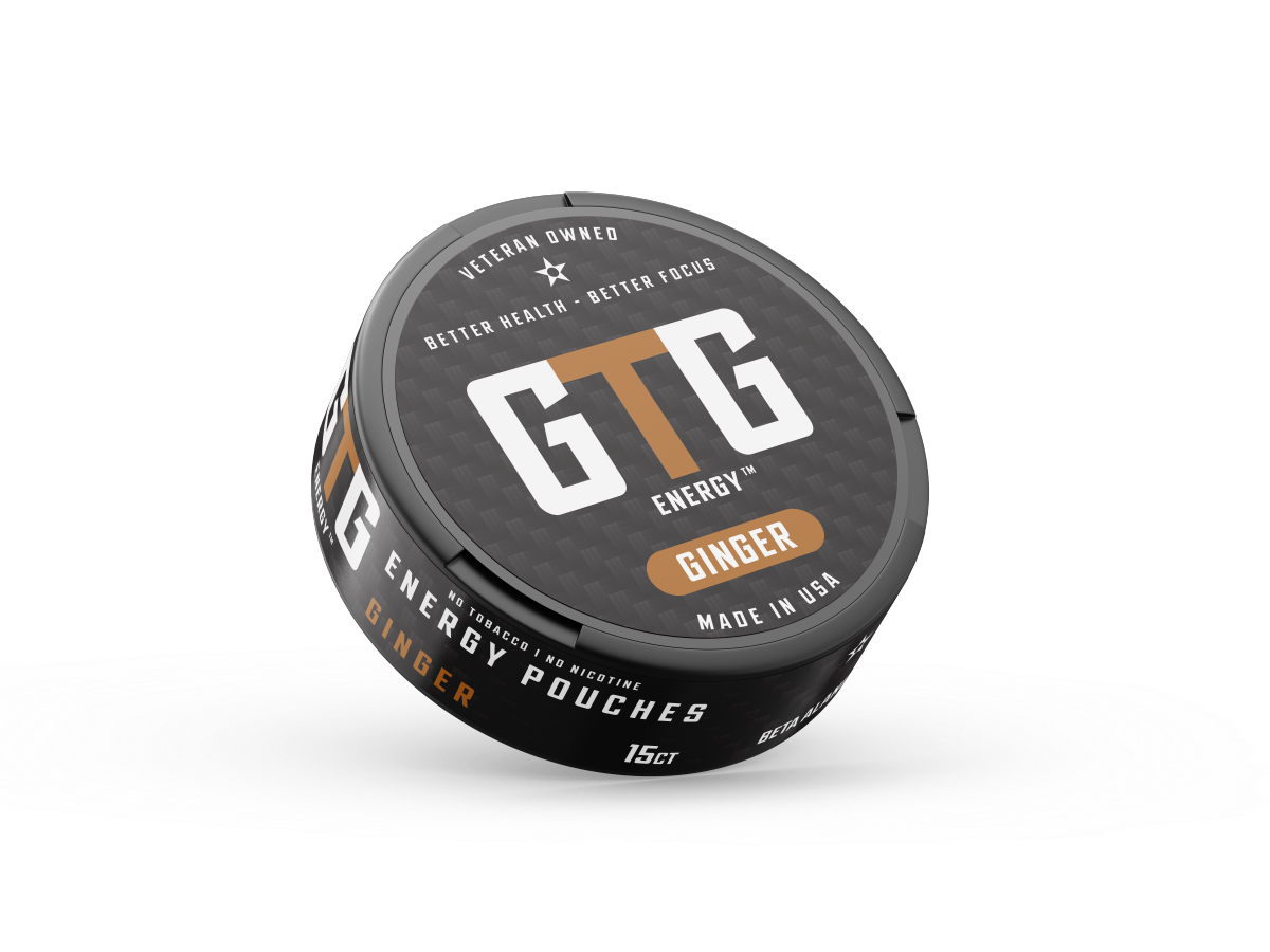 GTG Energy™ Pouches - Ginger (5-Can Bundle)